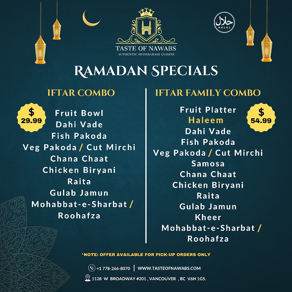 TasteOfNawab1 Ramadan Specials
